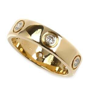 CARTIER 18k Gold Diamond Love Ring